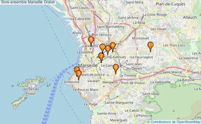 plan Vivre-ensemble Marseille Associations vivre-ensemble Marseille : 11 associations