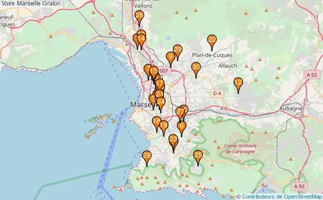 plan Voire Marseille Associations Voire Marseille : 90 associations