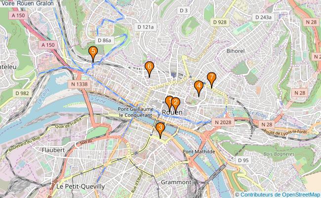plan Voire Rouen Associations Voire Rouen : 7 associations