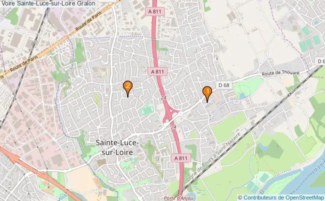 plan Voire Sainte-Luce-sur-Loire Associations Voire Sainte-Luce-sur-Loire : 2 associations
