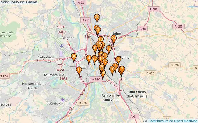 plan Voire Toulouse Associations Voire Toulouse : 39 associations