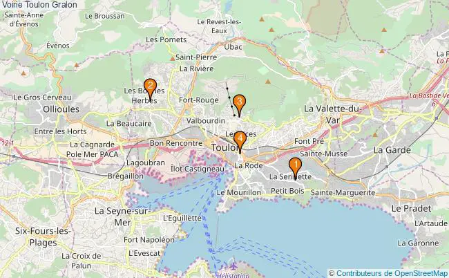 plan Voirie Toulon Associations voirie Toulon : 4 associations
