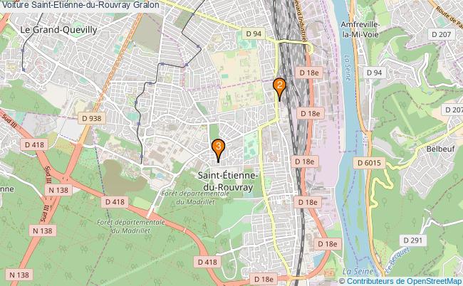 plan Voiture Saint-Etienne-du-Rouvray Associations Voiture Saint-Etienne-du-Rouvray : 3 associations