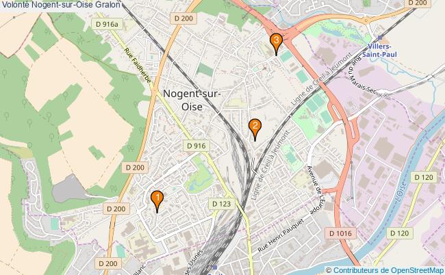 plan Volonté Nogent-sur-Oise Associations Volonté Nogent-sur-Oise : 3 associations