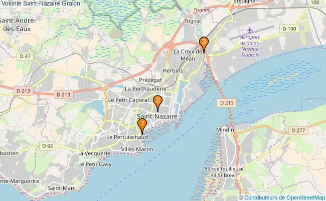 plan Volonté Saint-Nazaire Associations Volonté Saint-Nazaire : 3 associations