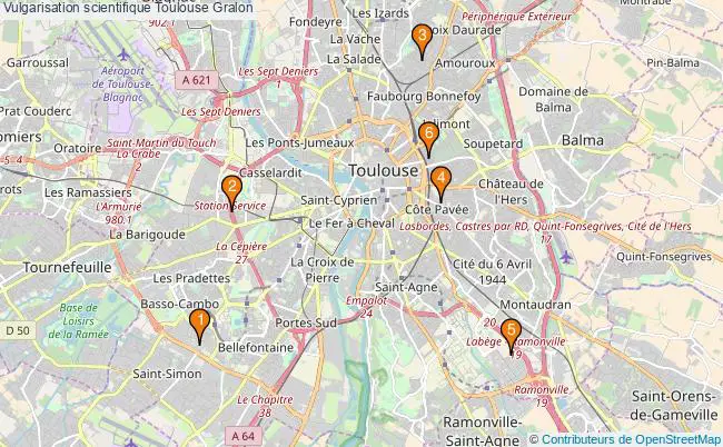plan Vulgarisation scientifique Toulouse Associations vulgarisation scientifique Toulouse : 4 associations