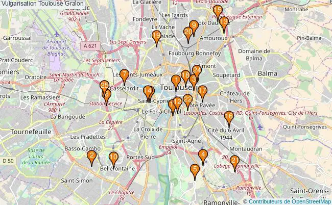 plan Vulgarisation Toulouse Associations vulgarisation Toulouse : 32 associations