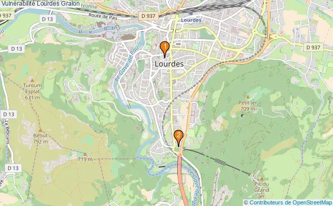 plan Vulnérabilité Lourdes Associations vulnérabilité Lourdes : 1 associations