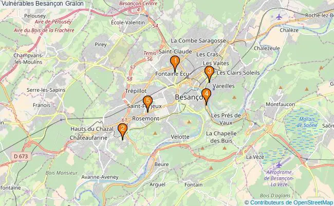 plan Vulnérables Besançon Associations Vulnérables Besançon : 8 associations