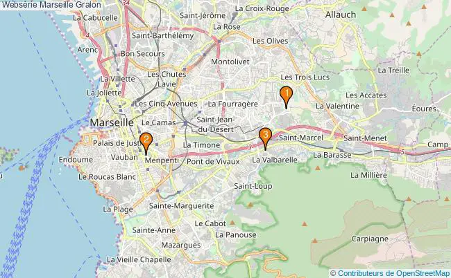 plan Websérie Marseille Associations websérie Marseille : 3 associations