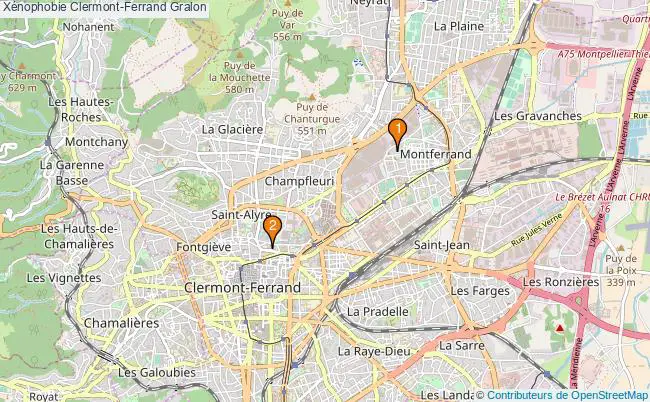 plan Xénophobie Clermont-Ferrand Associations xénophobie Clermont-Ferrand : 3 associations