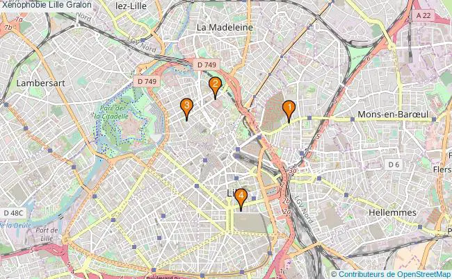 plan Xénophobie Lille Associations xénophobie Lille : 4 associations