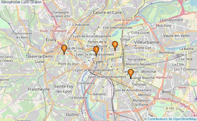 plan Xénophobie Lyon Associations xénophobie Lyon : 6 associations