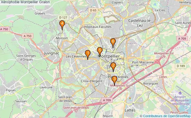 plan Xénophobie Montpellier Associations xénophobie Montpellier : 9 associations