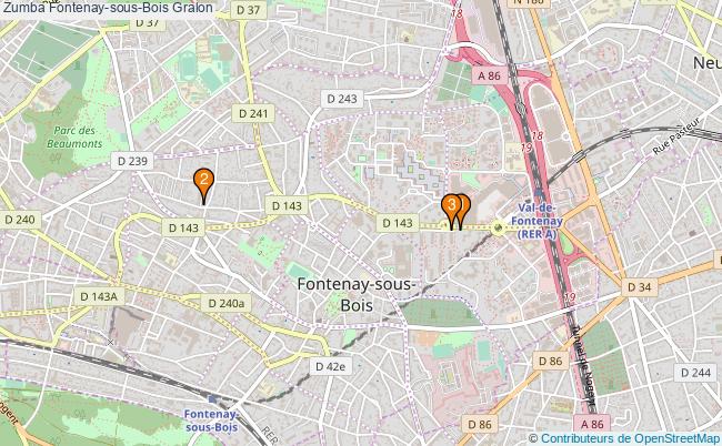 plan Zumba Fontenay-sous-Bois Associations zumba Fontenay-sous-Bois : 3 associations
