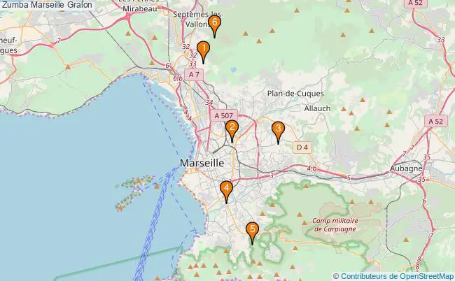 plan Zumba Marseille Associations zumba Marseille : 6 associations