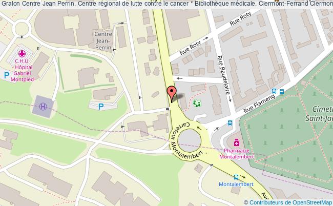 Centre Jean Perrin. Centre régional de lutte contre le cancer