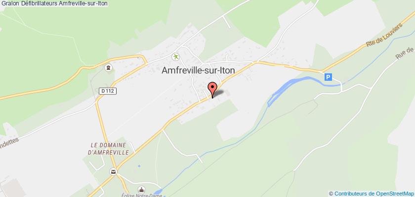 plan défibrillateurs Amfreville-sur-Iton