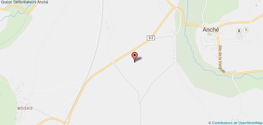 plan défibrillateurs Anché