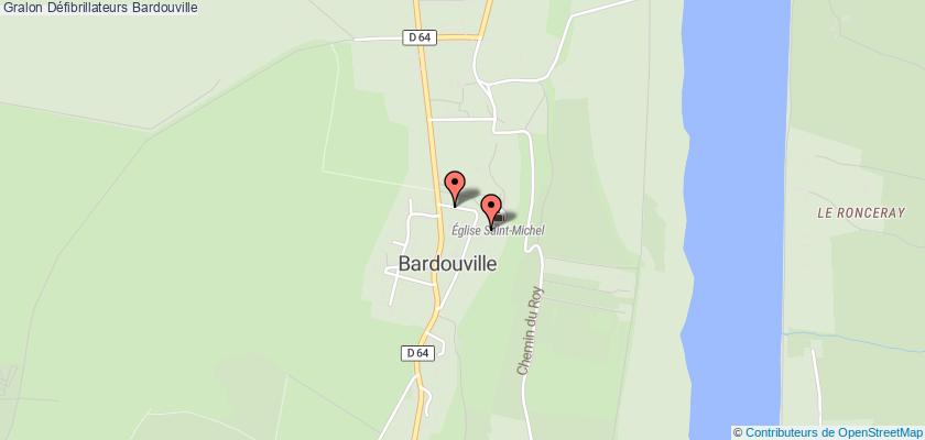 plan défibrillateurs Bardouville