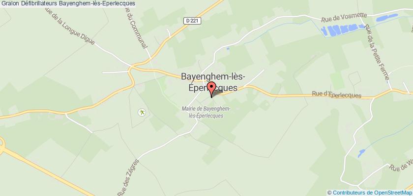 plan défibrillateurs Bayenghem-lès-Eperlecques