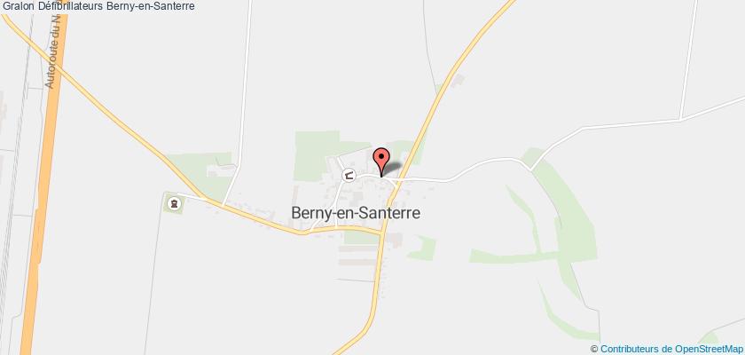 plan défibrillateurs Berny-en-Santerre