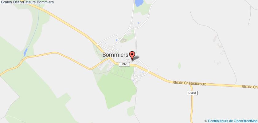 plan défibrillateurs Bommiers