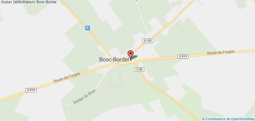 plan défibrillateurs Bosc-Bordel