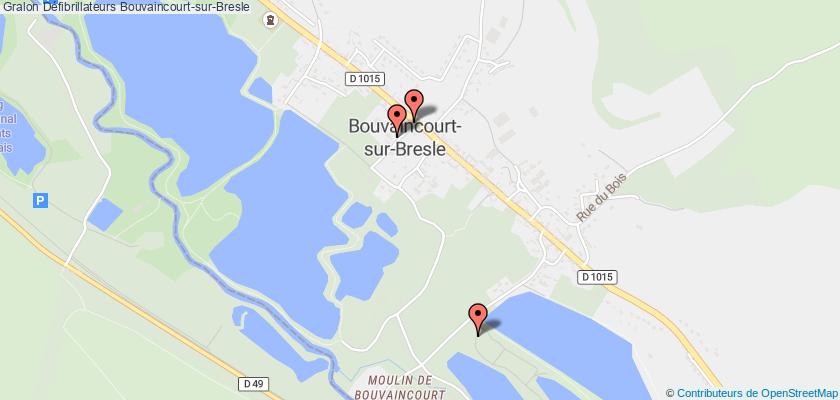 plan défibrillateurs Bouvaincourt-sur-Bresle