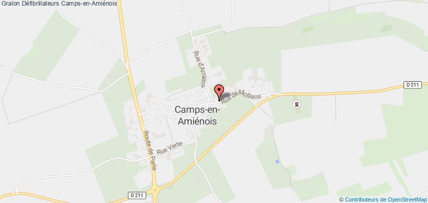 plan défibrillateurs Camps-en-Amiénois