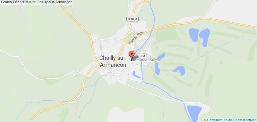 plan défibrillateurs Chailly-sur-Armançon