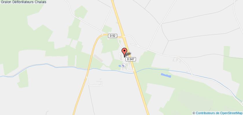 plan défibrillateurs Chalais