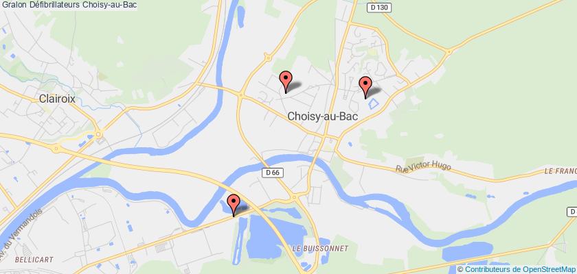 plan défibrillateurs Choisy-au-Bac