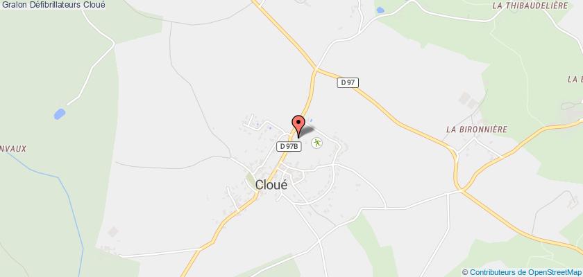 plan défibrillateurs Cloué