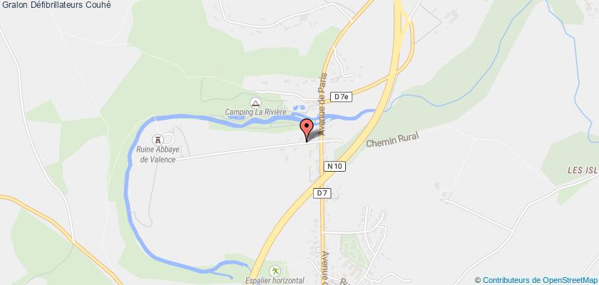 plan défibrillateurs Couhé