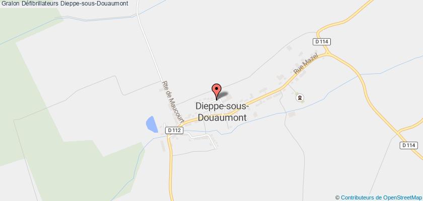 plan défibrillateurs Dieppe-sous-Douaumont