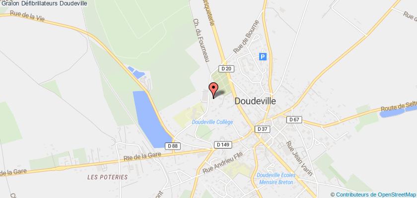 plan défibrillateurs Doudeville