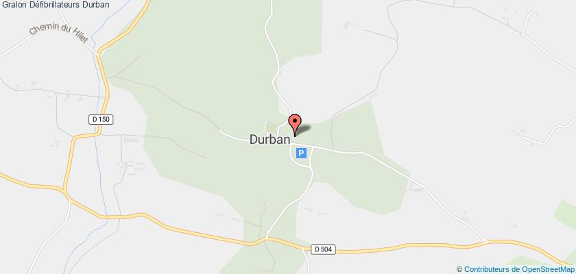plan défibrillateurs Durban