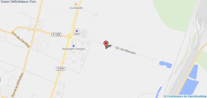 plan défibrillateurs Fixin