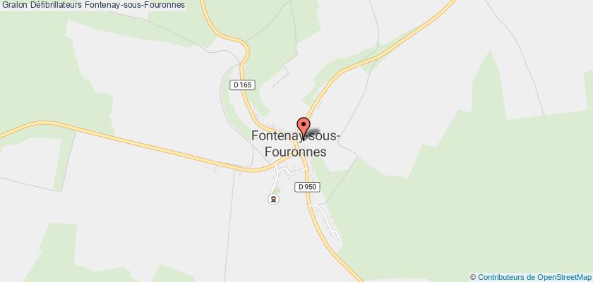 plan défibrillateurs Fontenay-sous-Fouronnes