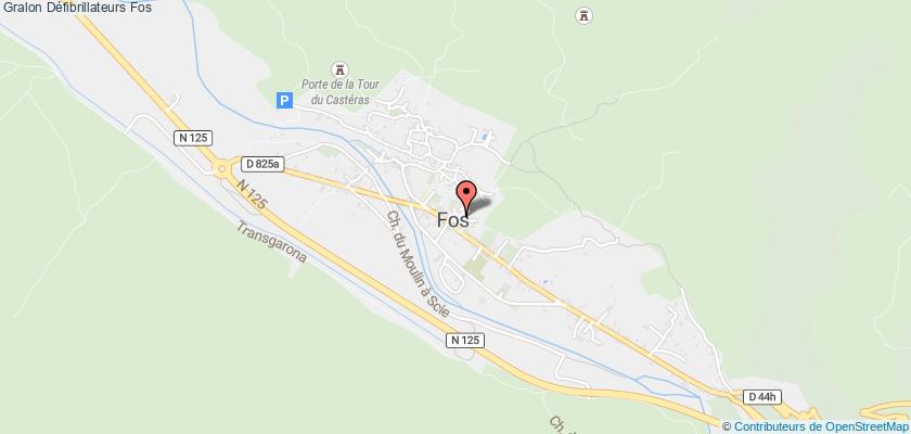 plan défibrillateurs Fos