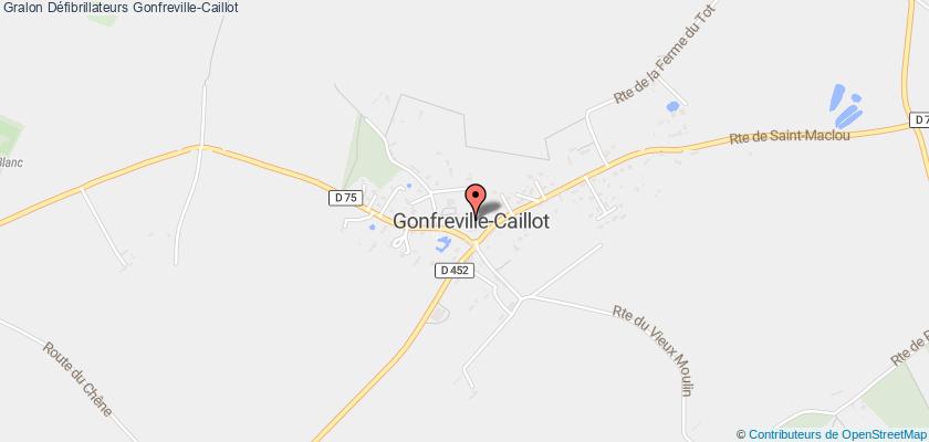 plan défibrillateurs Gonfreville-Caillot