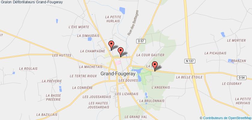plan défibrillateurs Grand-Fougeray