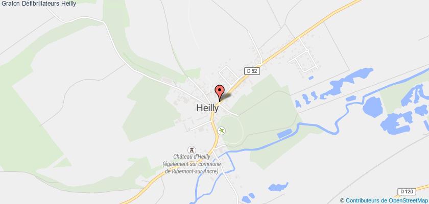 plan défibrillateurs Heilly