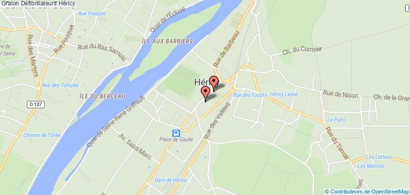 plan défibrillateurs Héricy