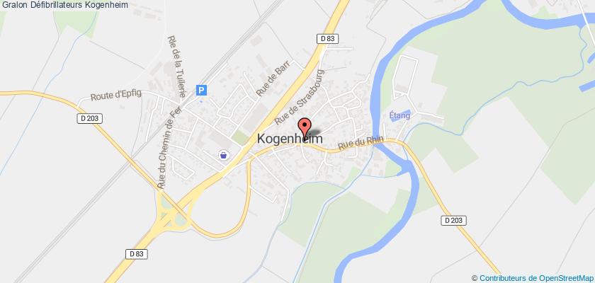 plan défibrillateurs Kogenheim