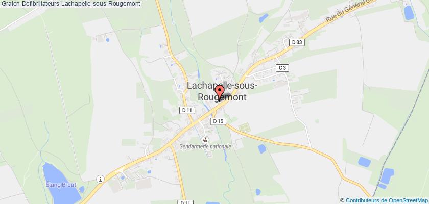 plan défibrillateurs Lachapelle-sous-Rougemont