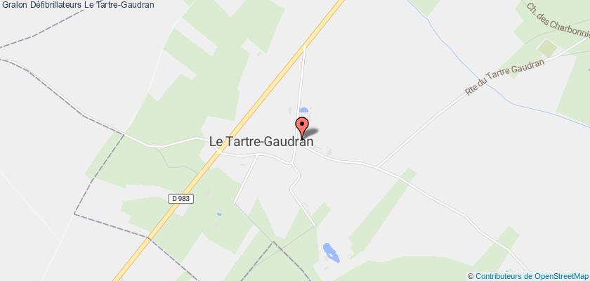 plan défibrillateurs Le Tartre-Gaudran