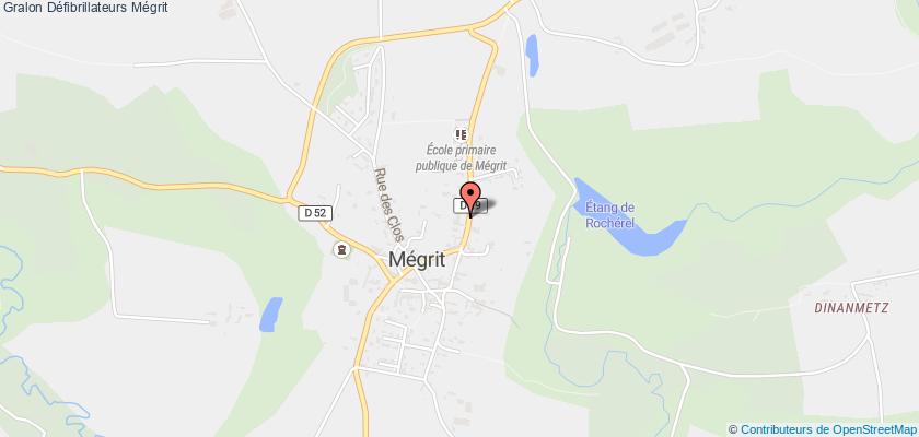 plan défibrillateurs Mégrit