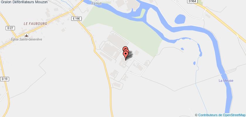 plan défibrillateurs Mouzon